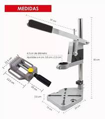 Soporte para taladro tipo pedestal