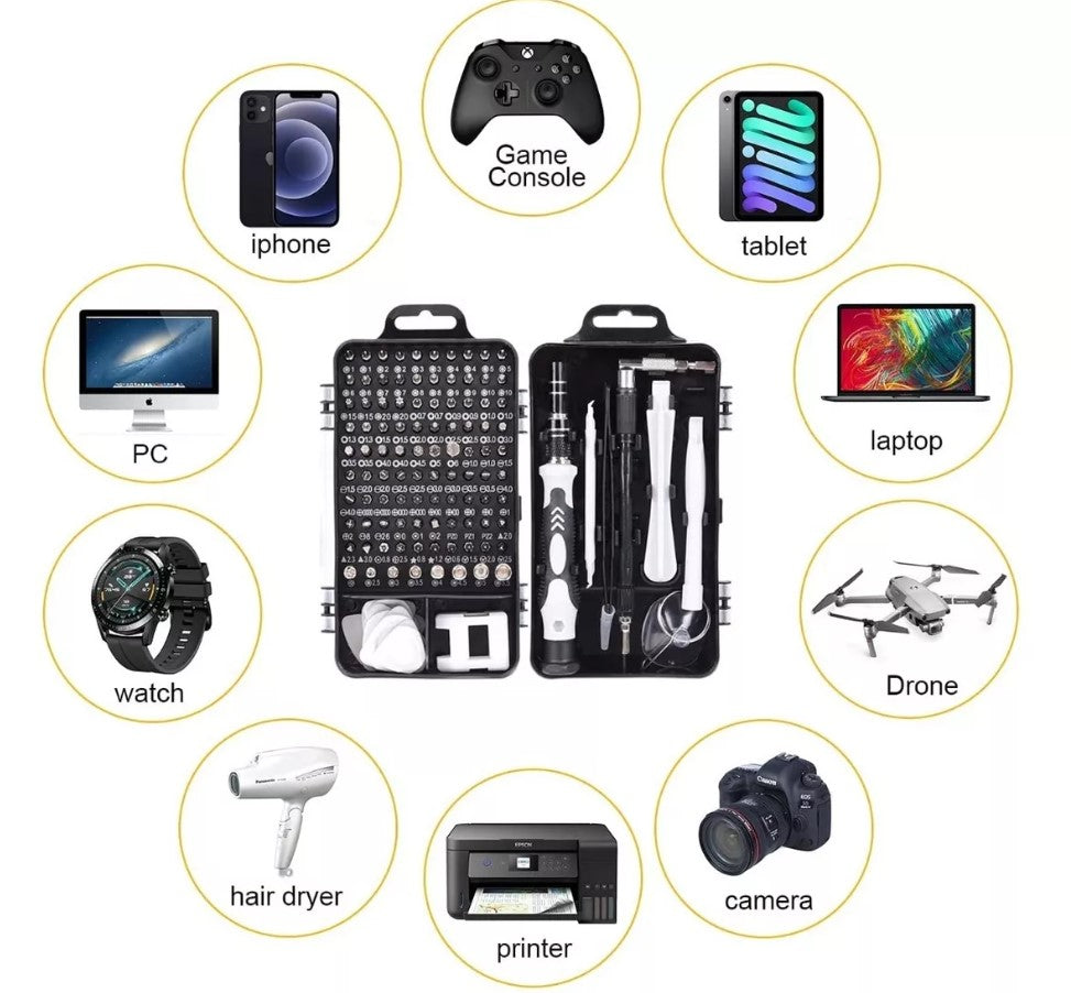 Herramientas precisas 115 en 1