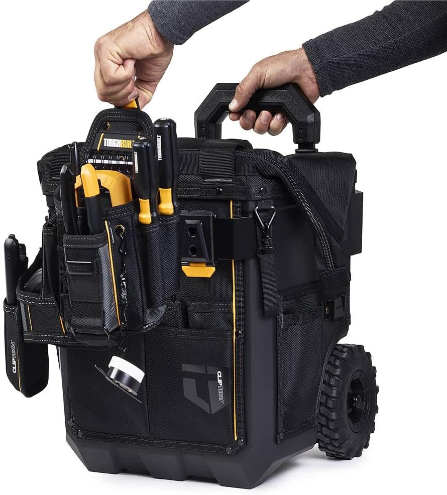 Bolsa grande con ruedas y boca masiva-XL