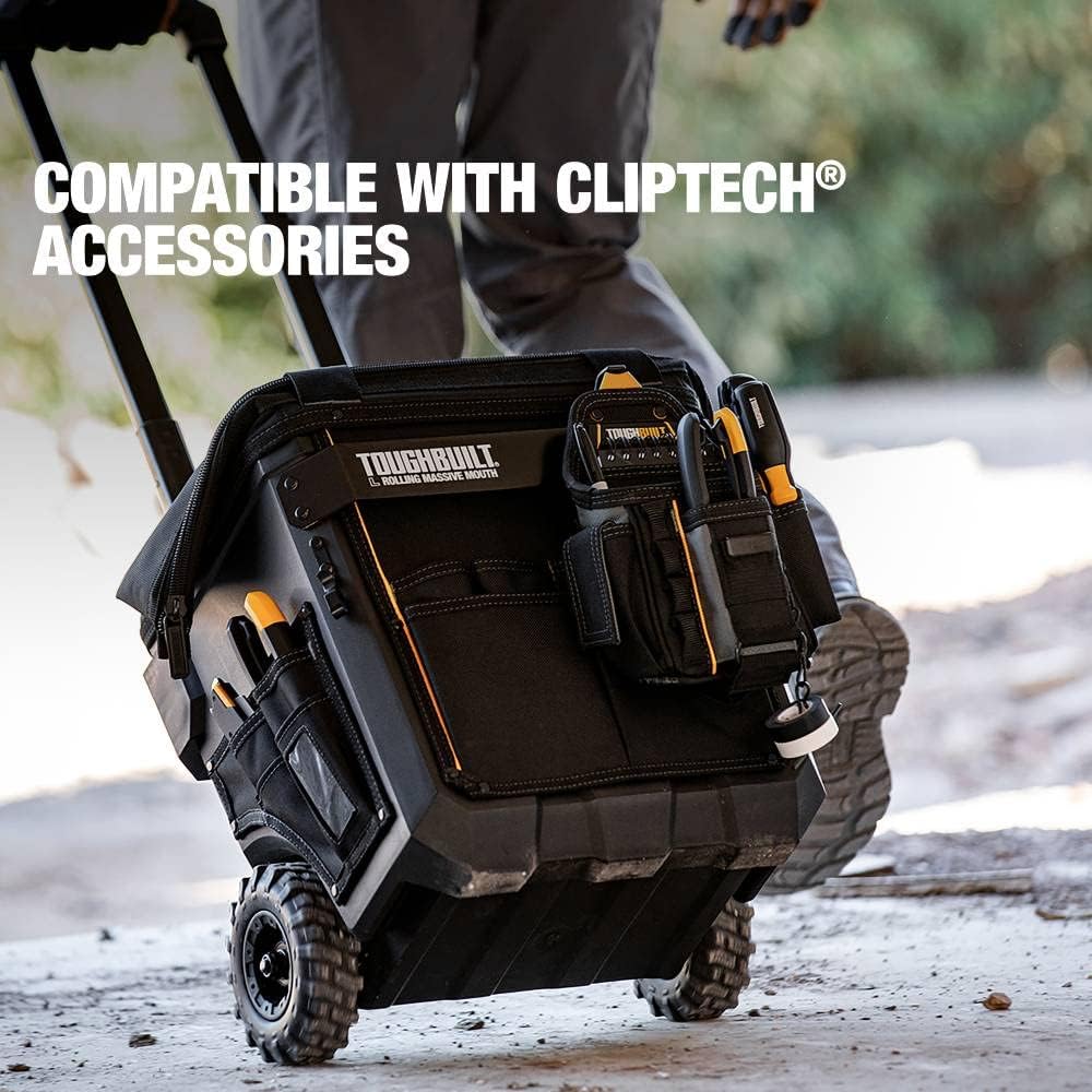 Bolsa grande con ruedas y boca masiva-XL